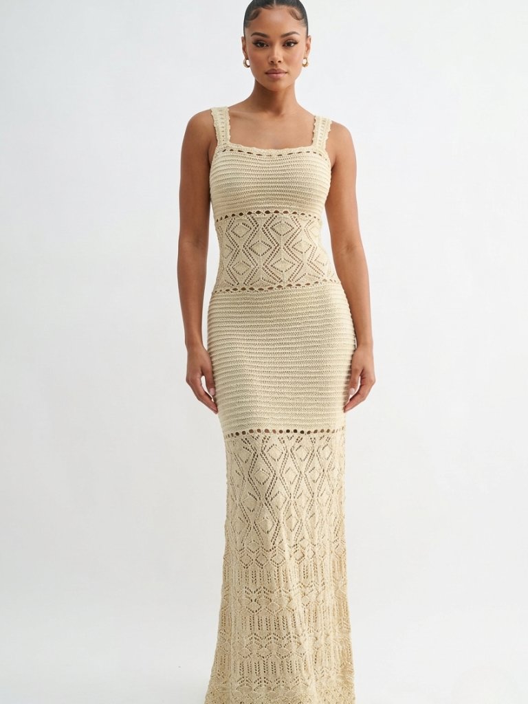 Lila Knit Maxi Dress